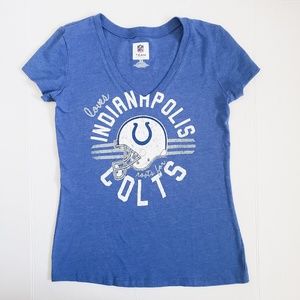 NFL INDIANAPOLIS ROOTS FOR COLTS BLUE T SHIRT
